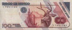 100 Nuevos Pesos MEXIQUE  1992 P.098 TTB