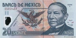 20 Pesos MEXICO  2001 P.116a FDC
