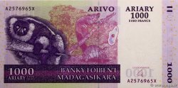 5000 Francs - 1000 Ariary MADAGASCAR  2004 P.089b