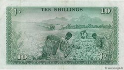 10 Shillings KENYA  1967 P.02b F