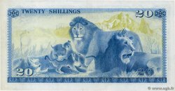 20 Shillings KENIA  1975 P.13b SS