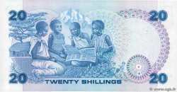 20 Shillings KENYA  1987 P.21f SPL