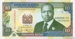 10 Shillings KENYA  1992 P.24d