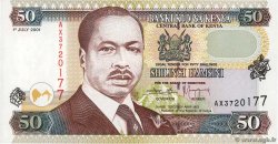 50 Shillings KENIA  2001 P.36f FDC