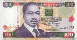 100 Shillings KENIA  2002 P.37g