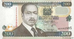 200 Shillings KENYA  1997 P.38b NEUF