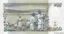 200 Shillings KENYA  2006 P.49b UNC-