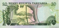 10 Shilingi TANZANIA  1978 P.06a UNC-