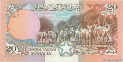 20 Shilin SOMALIA  1989 P.33d SC+