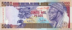 5000 Pesos GUINEA-BISSAU  1993 P.14b FDC