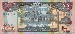 100 Schillings Commémoratif SOMALILANDIA  1994 P.18a