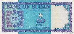 50 Dinars SUDáN  1992 P.54d FDC