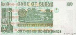1000 Dinars SUDAN  1996 P.59c SPL