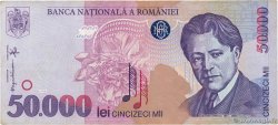 50000 Lei ROMANIA  1996 P.109 VF