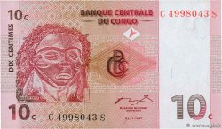 10 Centimes CONGO REPUBLIC  1997 P.082a