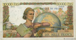 10000 Francs GÉNIE FRANÇAIS FRANKREICH  1955 F.50.76
