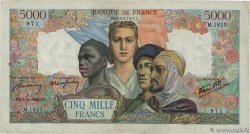 5000 Francs EMPIRE FRANÇAIS FRANCIA  1946 F.47.50 BC