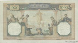 1000 Francs CÉRÈS ET MERCURE FRANCE  1930 F.37.05 TB