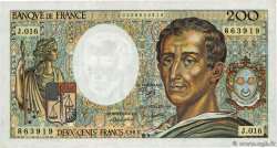 200 Francs MONTESQUIEU FRANCE  1983 F.70.03 F+