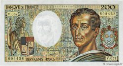 200 Francs MONTESQUIEU FRANCE  1988 F.70.08
