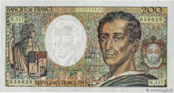 200 Francs MONTESQUIEU  FRANCIA  1992 F.70.12b
