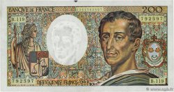 200 Francs MONTESQUIEU FRANKREICH  1992 F.70.12b