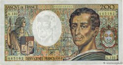 200 Francs MONTESQUIEU FRANCE  1992 F.70.12c TB