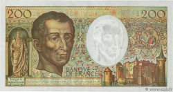 200 Francs MONTESQUIEU Modifié FRANCE  1994 F.70/2.01 TTB