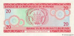 20 Francs BURUNDI  1979 P.27a NEUF