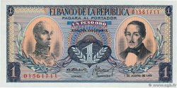 1 Peso Oro KOLUMBIEN  1973 P.404e