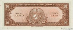 10 Pesos CUBA  1960 P.079b FDC