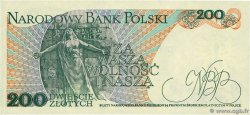 200 Zlotych POLOGNE  1986 P.144c NEUF
