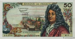 50 Francs RACINE FRANCIA  1962 F.64.01 BC+