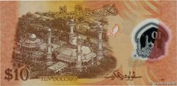 10 Ringgit - 10 Dollar BRUNEI  2011 P.37 MBC