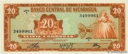 20 Cordobas NICARAGUA  1972 P.124 SPL