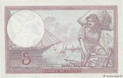 5 Francs FEMME CASQUÉE modifié FRANKREICH  1940 F.04.15 VZ