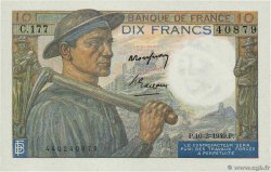 10 Francs MINEUR FRANKREICH  1949 F.08.20 fST