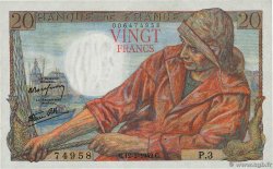 20 Francs PÊCHEUR FRANCIA  1942 F.13.01