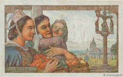 20 Francs PÊCHEUR FRANKREICH  1947 F.13.11 fVZ
