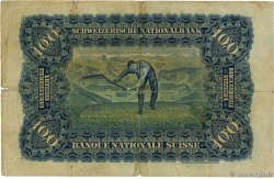 100 Francs SUISSE  1943 P.35q RC+