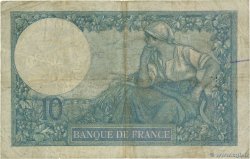 10 Francs MINERVE FRANCE  1916 F.06.01 B+