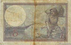 5 Francs FEMME CASQUÉE FRANCE  1920 F.03.04 B+