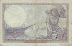 5 Francs FEMME CASQUÉE FRANKREICH  1924 F.03.08 S