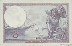 5 Francs FEMME CASQUÉE FRANKREICH  1924 F.03.08 fVZ