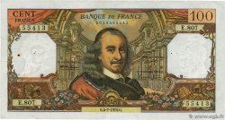 100 Francs CORNEILLE FRANKREICH  1974 F.65.46
