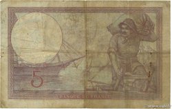 5 Francs FEMME CASQUÉE FRANCIA  1921 F.03.05 B