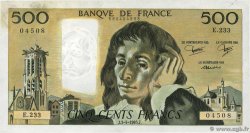 500 Francs PASCAL FRANCE  1985 F.71.33 pr.SUP