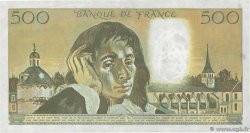 500 Francs PASCAL FRANCE  1989 F.71.41 TTB