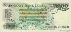 5000 Zlotych POLOGNE  1986 P.150b NEUF
