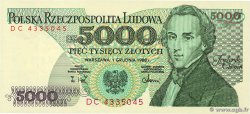 5000 Zlotych POLONIA  1988 P.150c q.FDC